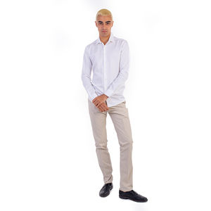 Network Shirt Men size XXS White